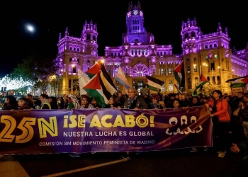 Manifestaciones en todo el mundo contra la violencia hacia las mujeres