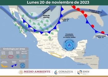 Dos sistemas frontales provocarán marcado descenso en la temperatura