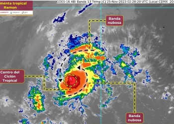 Se forma la tormenta tropical “Ramón” en el Pacífico