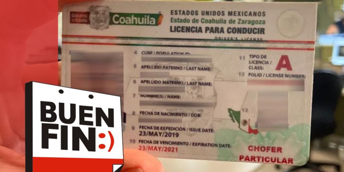 El Buen Fin 2023 en Coahuila ofrece descuentos en trámites estatales