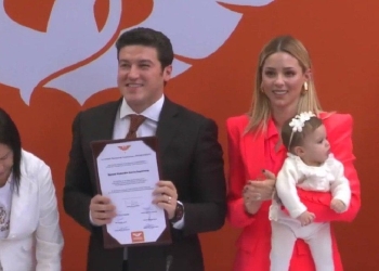 Samuel García se registra como precandidato de Movimiento Ciudadano