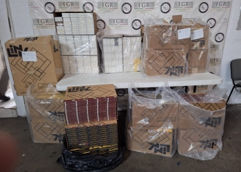 Aseguran 200 mil piezas de cigarros apócrifos en el estado