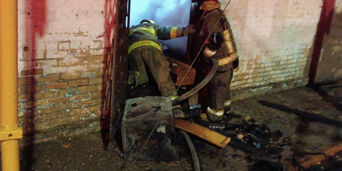 Se incendia vivienda