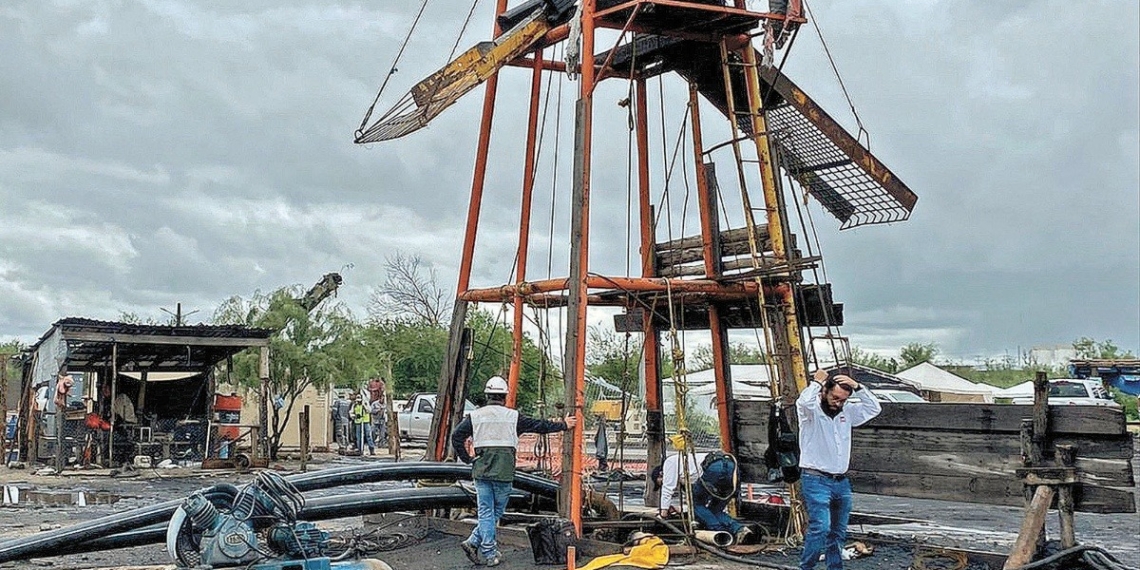 Inician tareas de búsqueda en mina “El Pinabete” después de 497 días de inundación