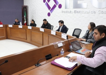 Aprobada ampliación presupuestal en sesión extraordinaria del IEC Coahuila