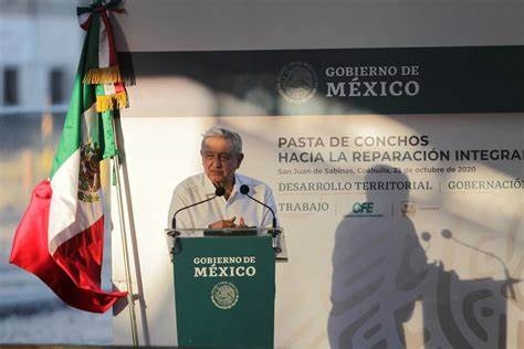 Visitará AMLO Pasta de Conchos tras casi 18 años del accidente