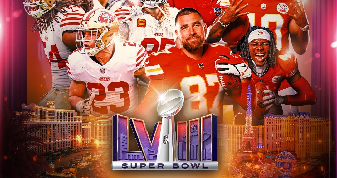 Hoy es el Super Bowl LVIII y se enfrentarán Chiefs vs 49ers