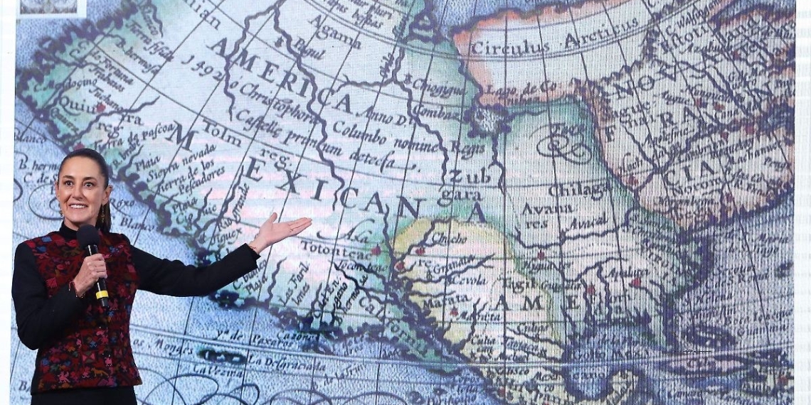 Claudia Sheinbaum aclara cambio de nombre del Golfo de México: “Es importante poner calma”