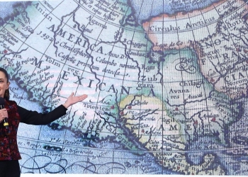 Claudia Sheinbaum aclara cambio de nombre del Golfo de México: “Es importante poner calma”