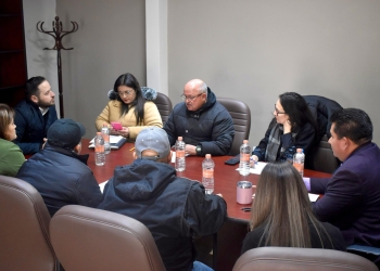 Se lleva a cabo una junta de trabajo entre el Alcalde Jacobo Rodríguez y Gerentes de SIMAS