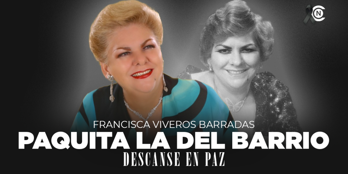 Muere Paquita la del Barrio a los 77 años