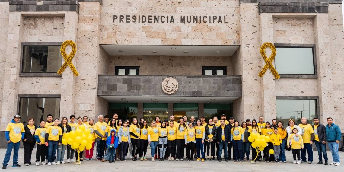 Piedras Negras Conmemora el Día Internacional de la Lucha Contra el Cáncer Infantil
