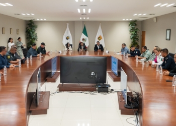 Autoridades refuerzan operativos en reunión semanal de seguridad