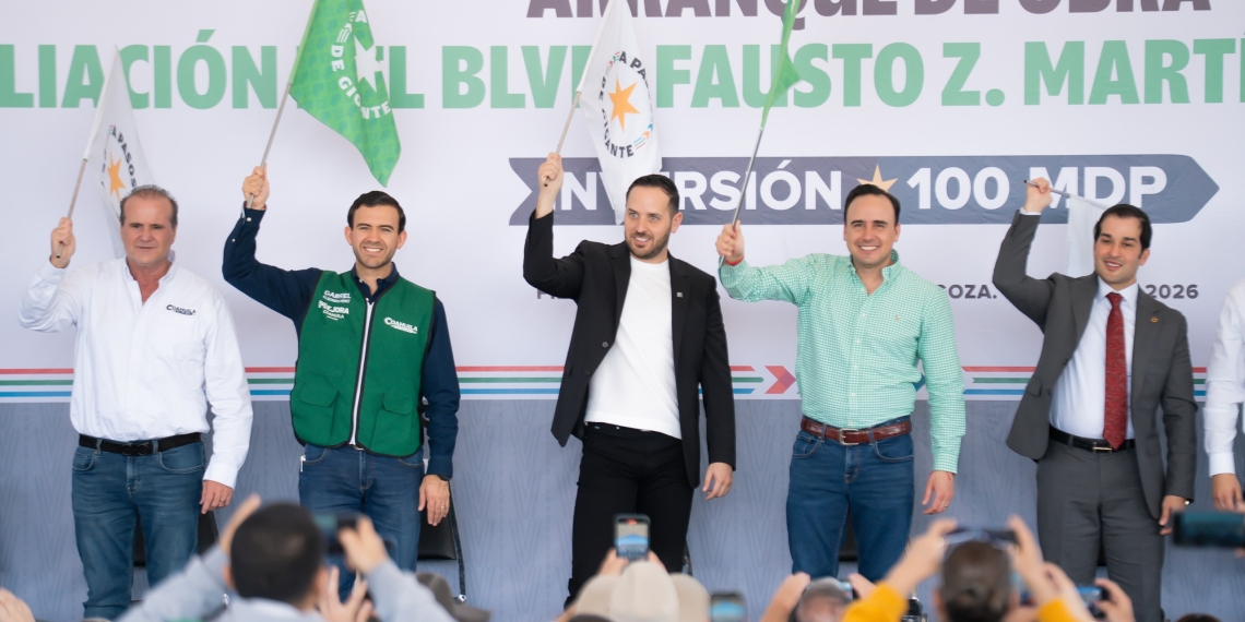 Inicia obra de ampliación de la Ruta Fiscal en Piedras Negras