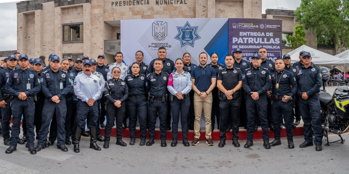 Continúa el fortalecimiento de la Seguridad Pública con una inversión histórica en equipamiento y capacidad operativa
