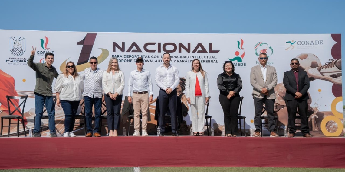 Inauguran con éxito el Primer Nacional para Deportistas con Discapacidad en Piedras Negras
