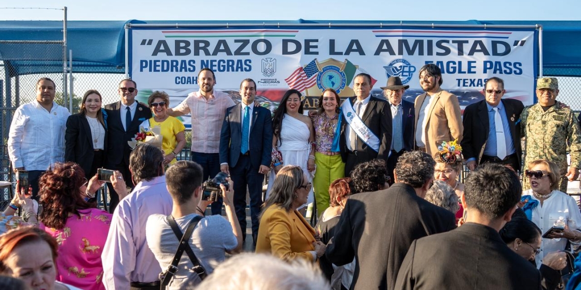 Piedras Negras y Eagle Pass refrendan lazos con el Abrazo de la Amistad 2026