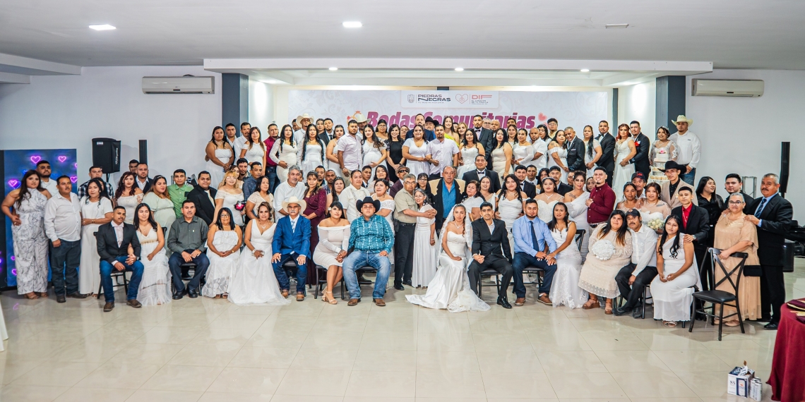 Un sí para toda la vida: 85 parejas sellan su amor en las Bodas Comunitarias 2026