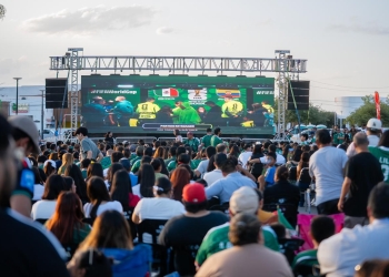 Miles de nigropetenses viven la Fiesta del Mundial