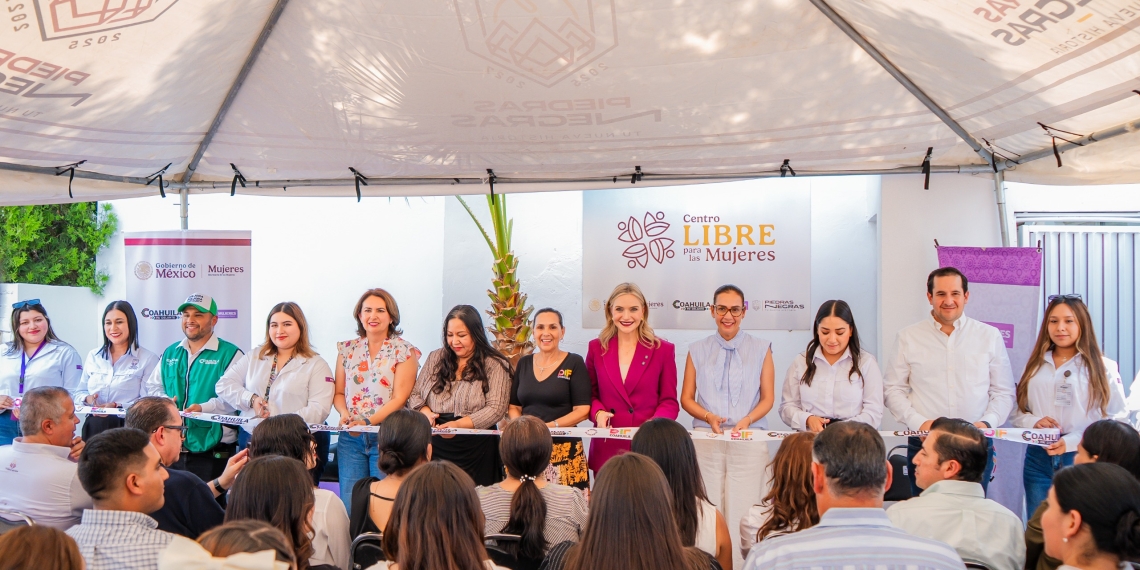 Gobierno Federal, Estatal y Municipal inauguran Centro Libre Piedras Negras